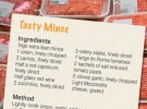 The receipe for a tasty mince